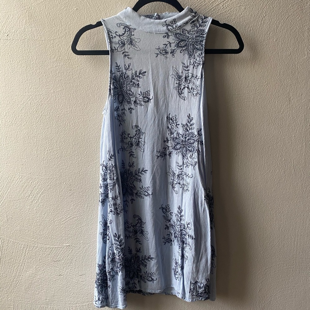 Way In Baby Blue Sheath Dress